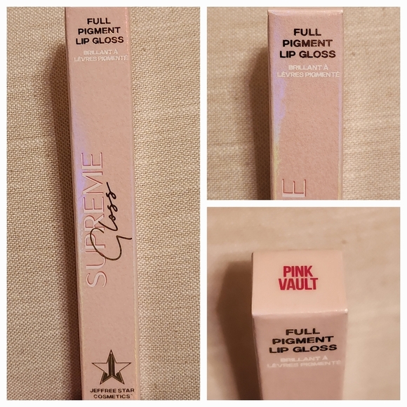 Jeffree Star Other - Jeffree Star Supreme Gloss - Pink Vault. NEW